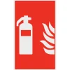 Metafranc Hinweisschild Feuerlöscher Kunststoff rot