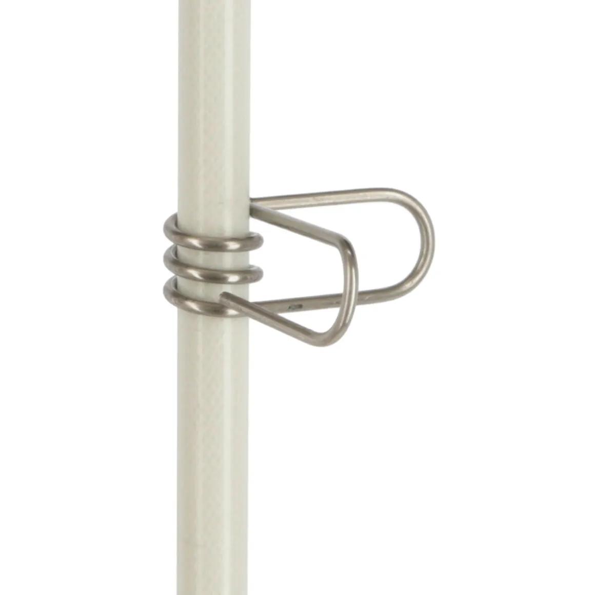 Metallclip für Fiberglas-Pfahl 10 mm 30 Stück