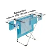Metaltex Wäschetrockner Corfu 100/176 x 98 x 56 cm silber