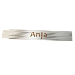 Meterstab Anja 2m weiß