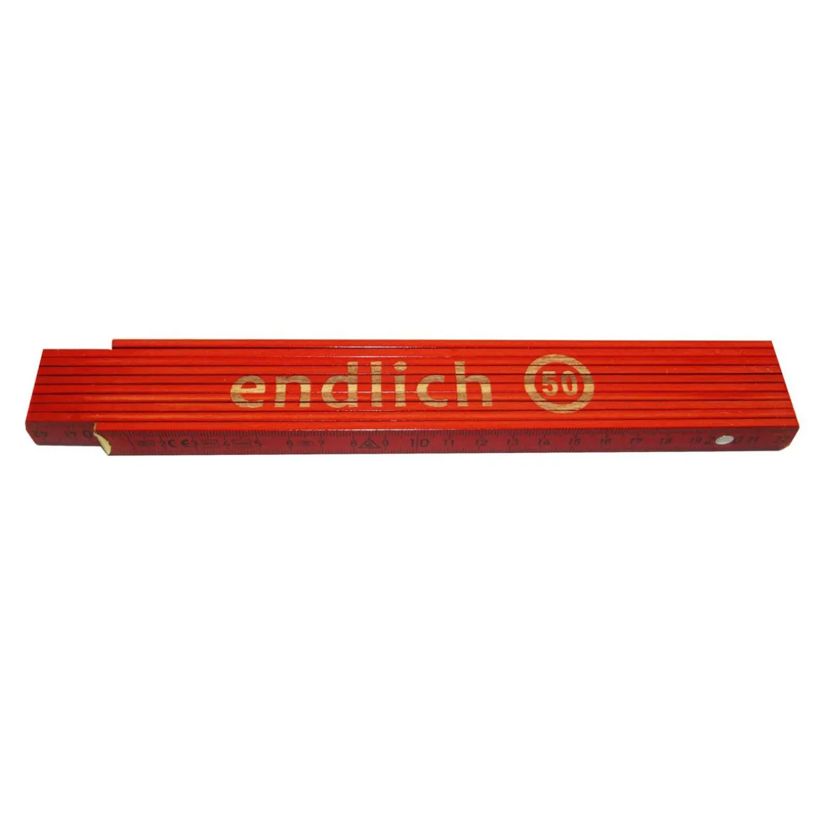 Meterstab Endlich 50 2m rot