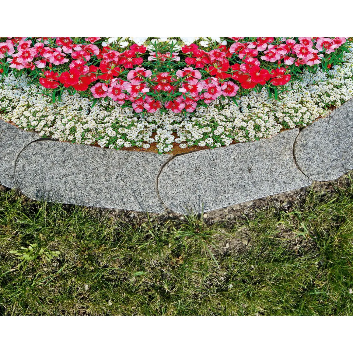 Mähkante Granit 24 x 10 cm