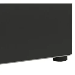 Midischrank Flandu weiß/schwarz