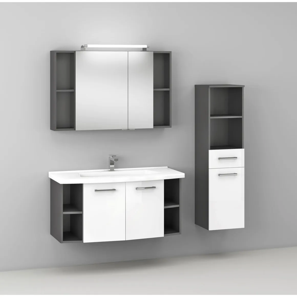 Midischrank Novi 35 x 142 x 35 cm