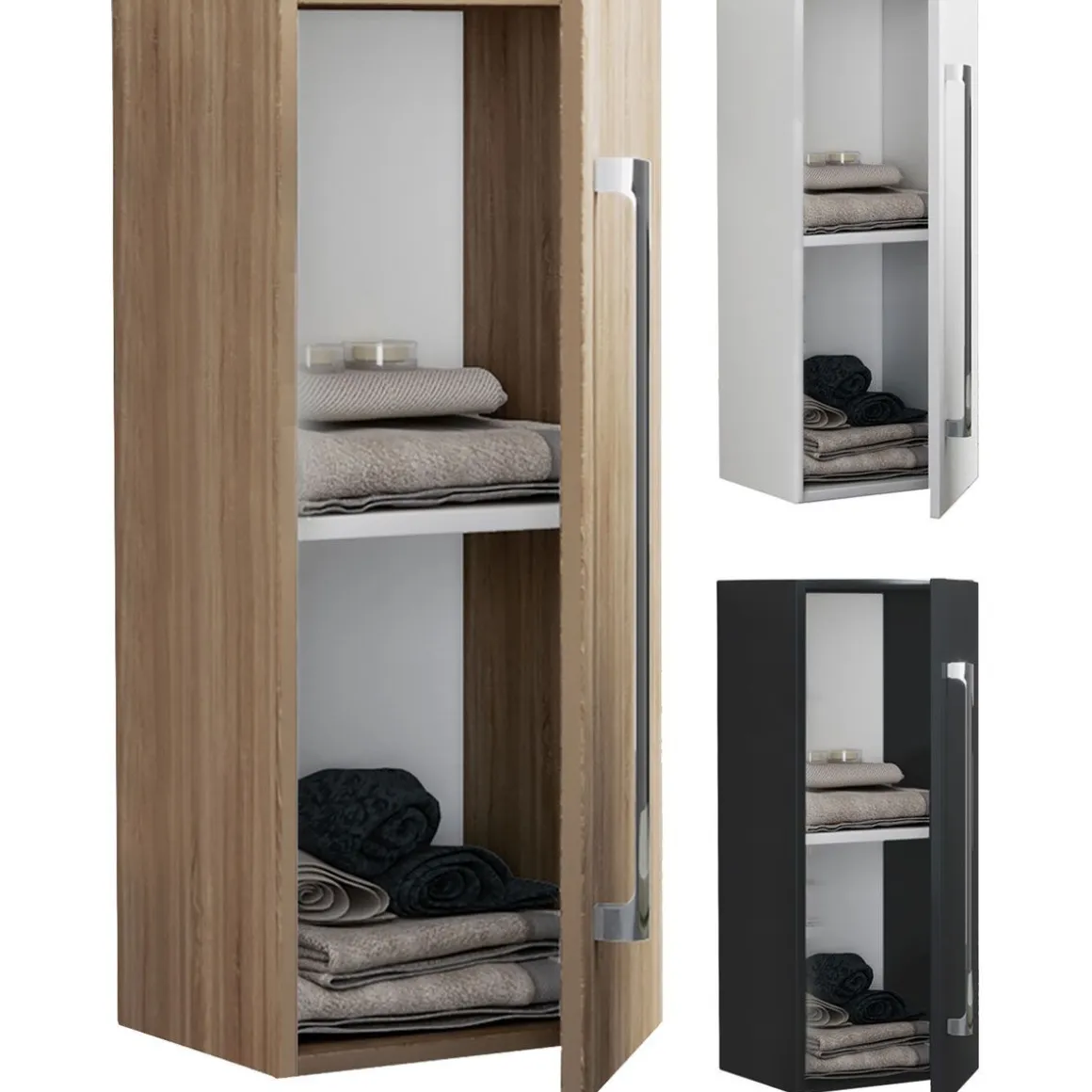 Midischrank VCB 3" große Tür Sonoma-Eiche