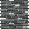 Mosaik Glas und Stein Schifer/Alu/Glas