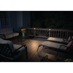 Mr. Beams Wegeleuchte MB562 2er-Set kabellos braun
