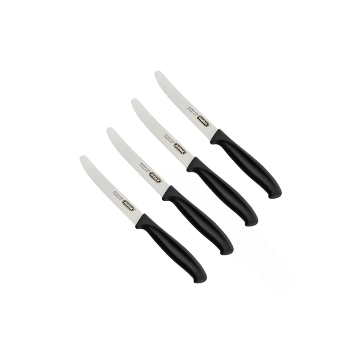 Mulex Universal Küchen-Tafelmesser, 4er-Set