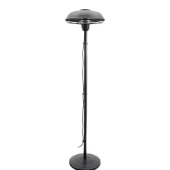 MyFireTool Elektro-Heizstrahler schwarz 198 x 45 cm