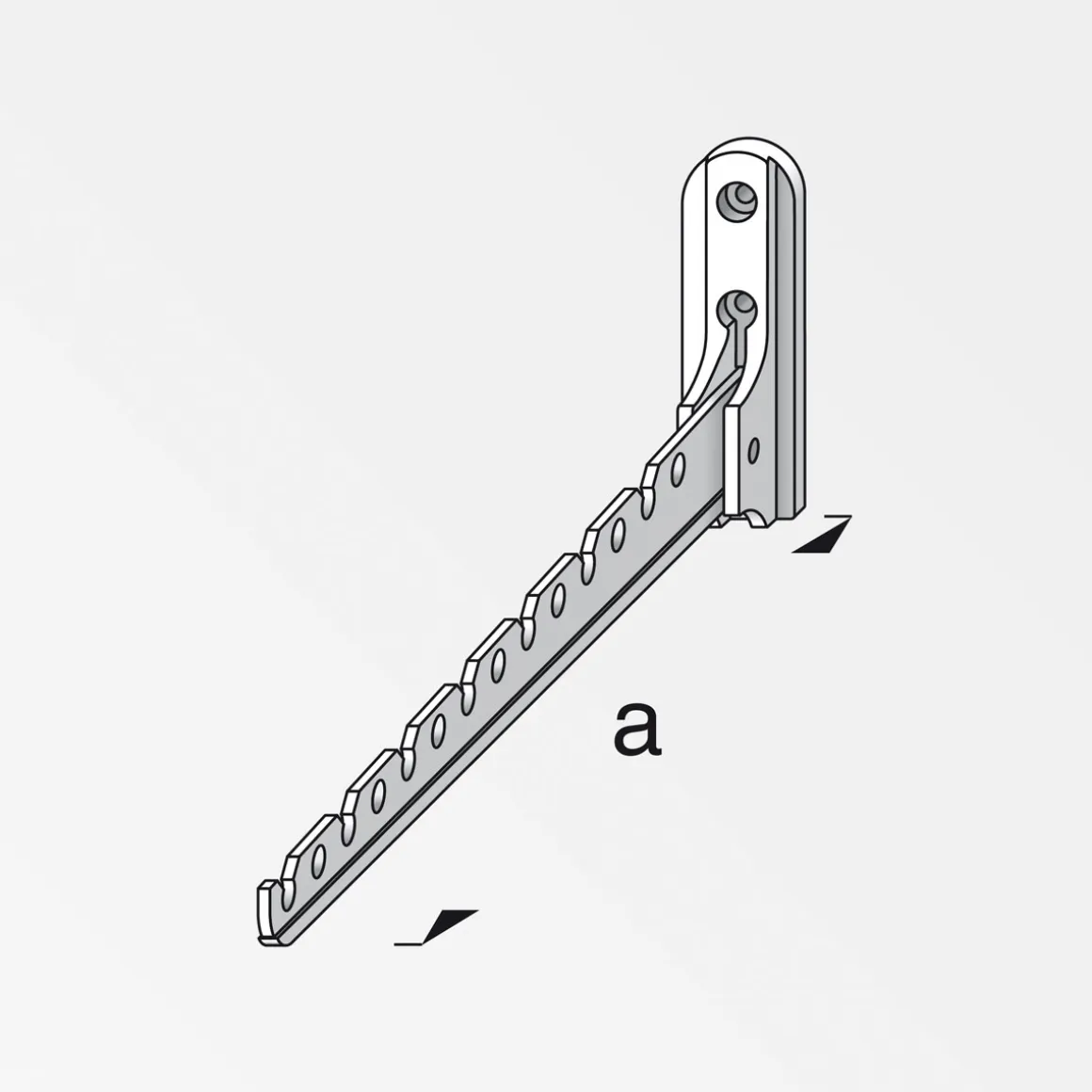 MyTool Kleiderlüfter 330 mm weiß
