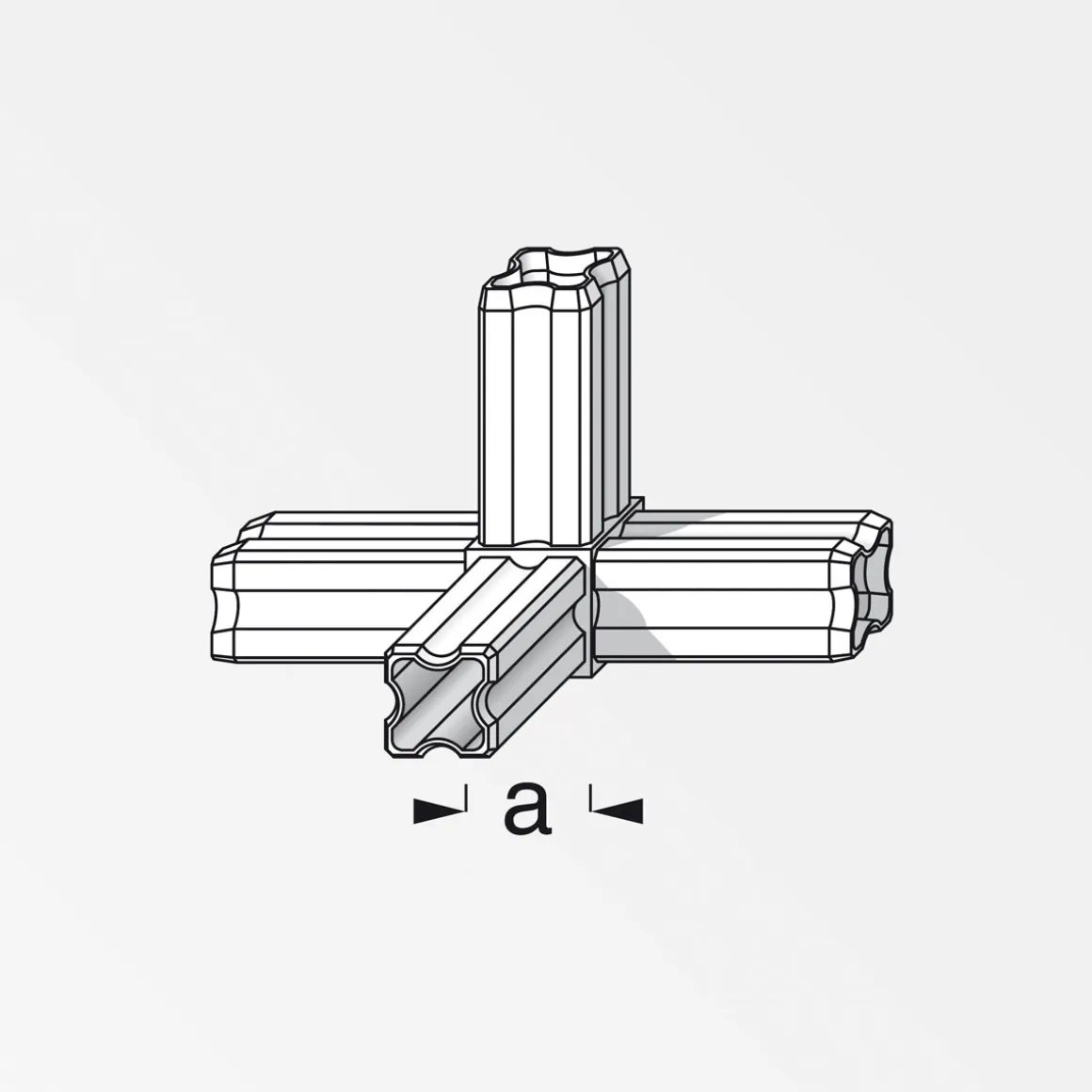 MyTool Knotenverbinder 23,5 cm schwarz
