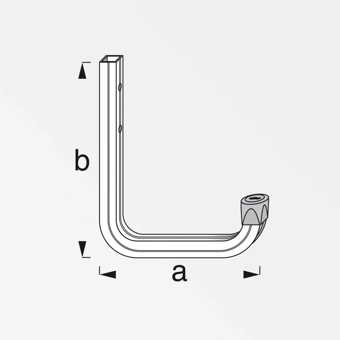 MyTool Wandhaken 115 x 140 mm blank