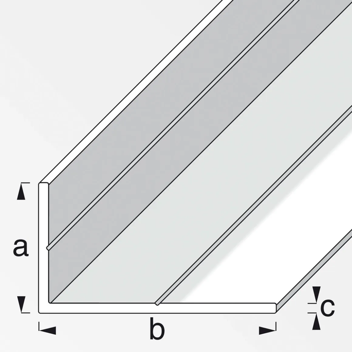 MyTool Winkel 35,5 x 65,6 mm 1m unlgeichschenklig blank