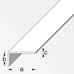 MyTool Winkel 30 x 20 x 2 mm 2m silber-eloxiert