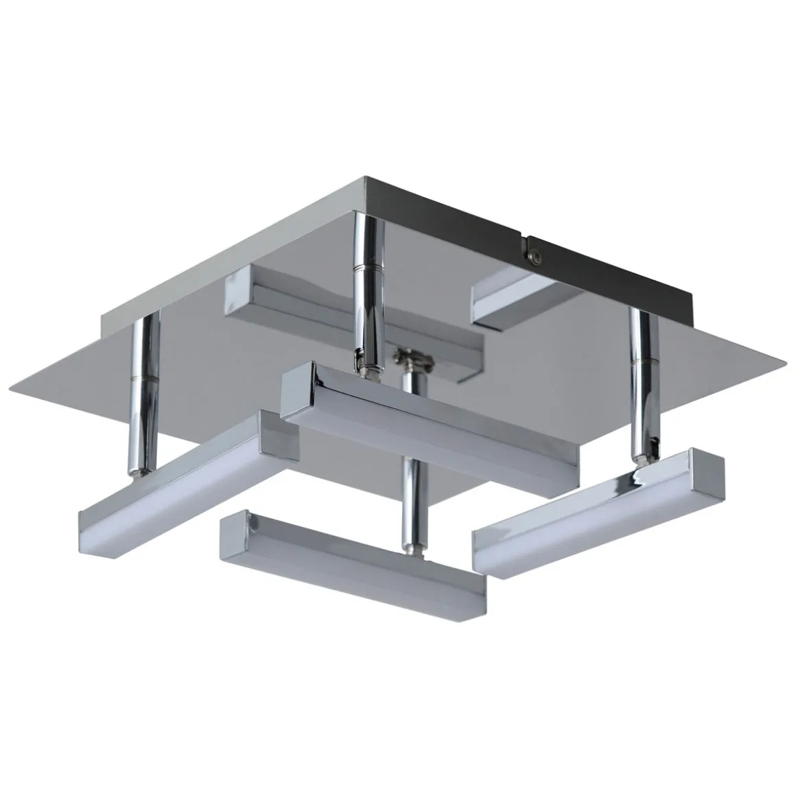 Naeve LED DL Turin Metall/KS chromeLxBxH: 25x25x11cm dimmbar