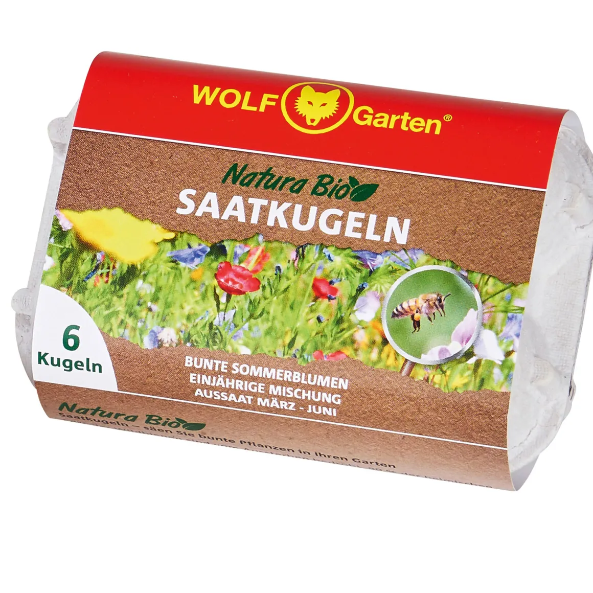 Natura Bio Saatkugeln N-KSO 6 Stück