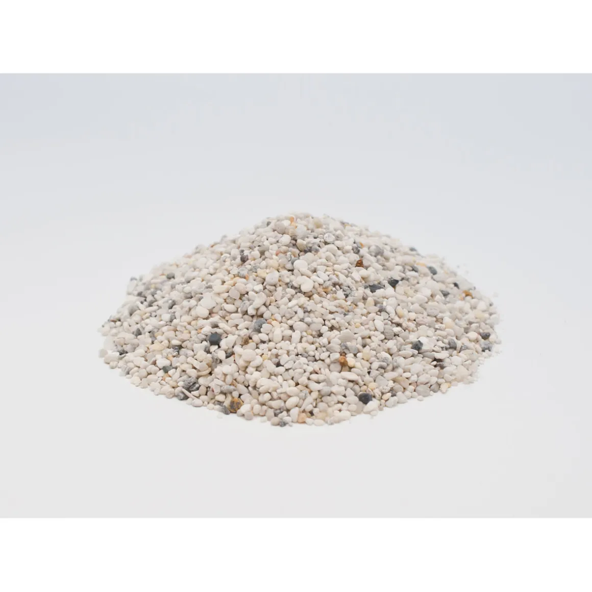 Naturkies 2-4 mm 25 kg weiß