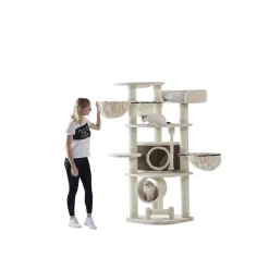 Nobby Kratzbaum Elif 70 x 70 x 189 cm cream