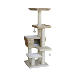 Nobby Kratzbaum Motega 48 x 48 x 141 cm beige