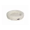 Nobby Softplüsch-Bett Donut ARUSHA weiß Durchmesser 45 cm