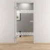 Novadoors Glasdrehtür NOVA 550 klar 70,9 x 197,2 cm Links