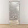 Novadoors Glasdrehtür NOVA 540 mattiert 83,4 x 197,2 cm Rechts