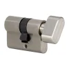 Novadoors WC-Knaufzylinder Edelstahl Matt-Optik