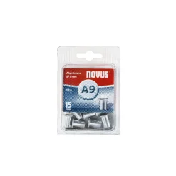 Novus Nietmutter M6 x 15 Alu 10 St.