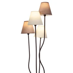 näve Stehleuchte Boho braun 4er