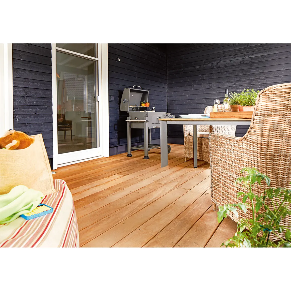 Osmo Terrassendiele Garapa 213 x 14,5 x 2,5 cm