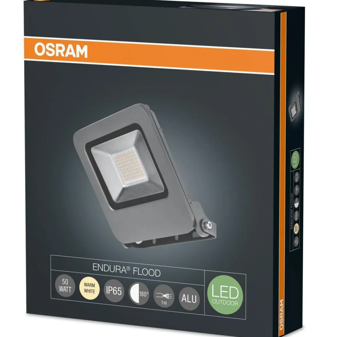 Osram LED Strahler Endura Flood 50W grau