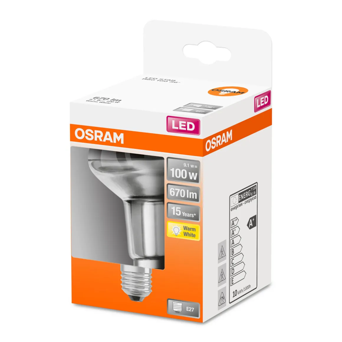 Osram LED-Reflektor E27 100W