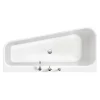 Ottofond Badewanne Pino 155 x 75 cm Ausführung rechts Wannenrandarmatur S3000