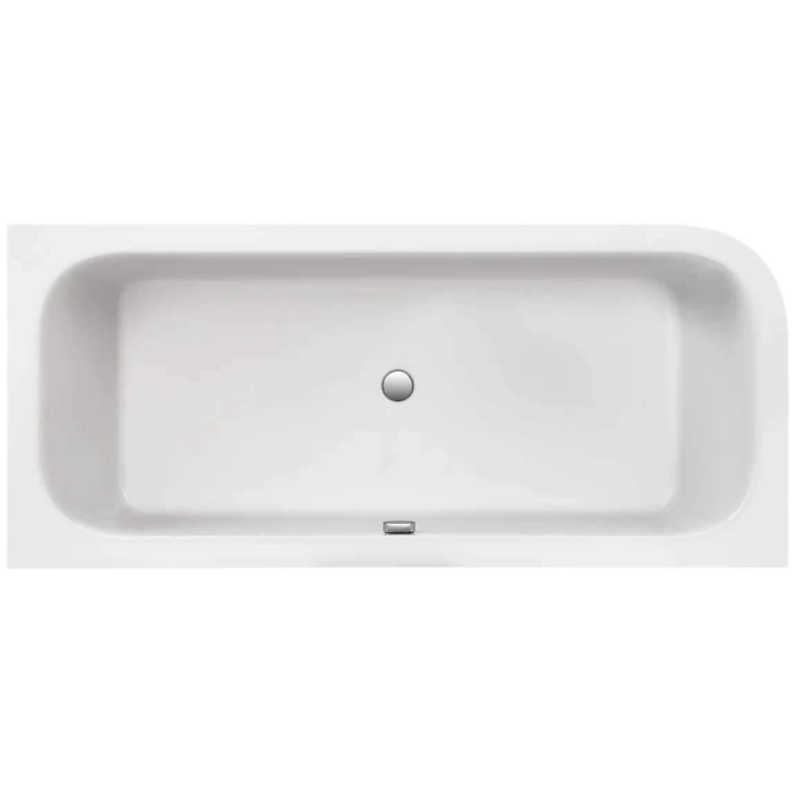 Ottofond Badewanne Spirit 180 x 80 cm Ausführung links Wannenrandarmatur S3000