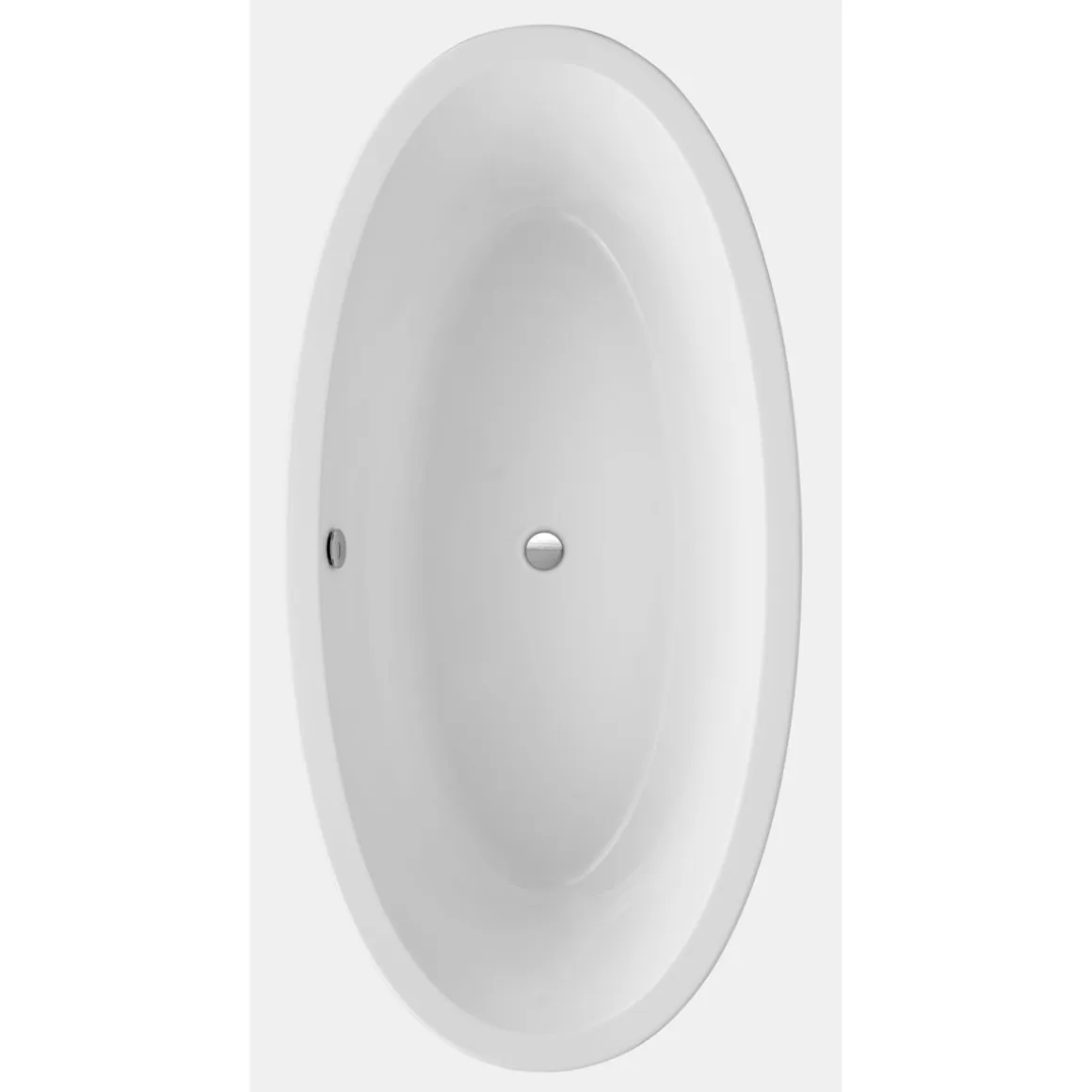 Ottofond Freistehende Badewanne Latina 190 x 94 cm weiß