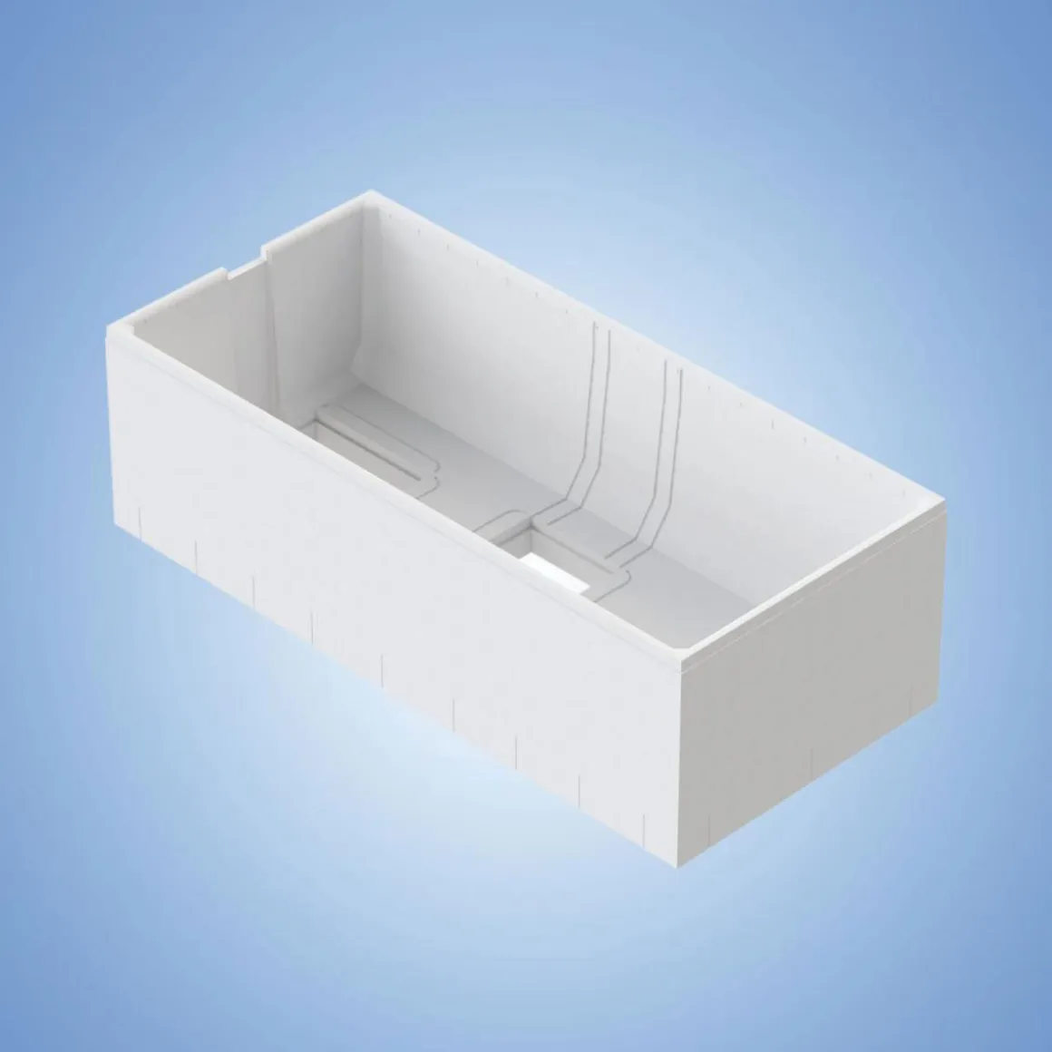 Ottofond Wannenträger zu Cubic 170