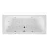 Ottofond Whirlpool-Set Malta 180 x 80 cm weiß/chrom Typ 3