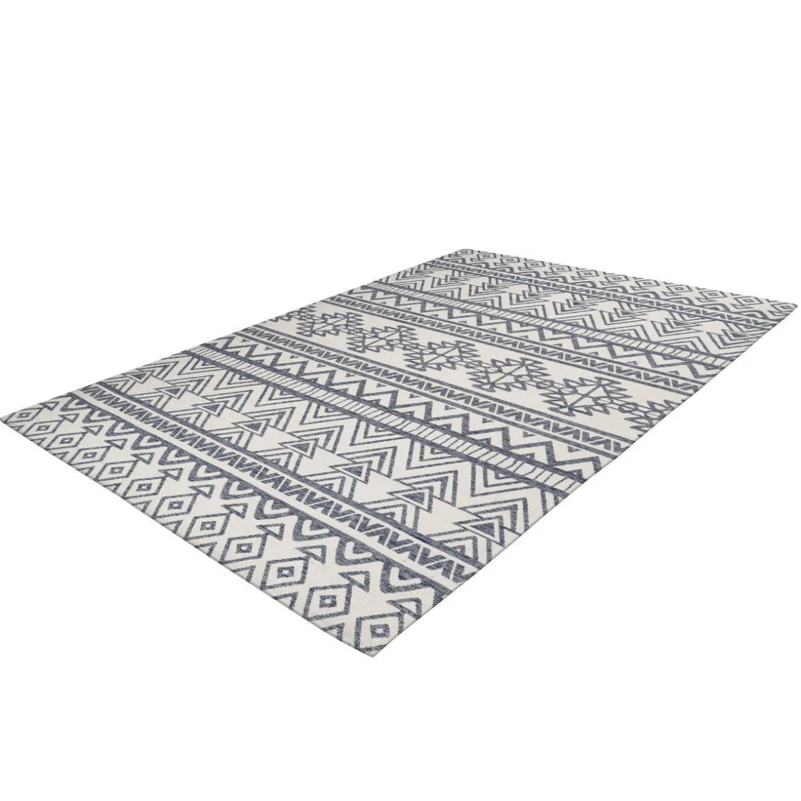 Outdoor-Teppich „Yoga 500“, anthrazit/elfenbein