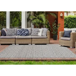 Outdoor-Teppich Yoga 100 grau/creme