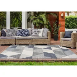 Outdoor-Teppich „Yoga 400“, grau/creme