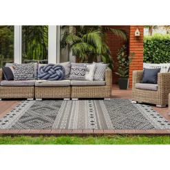 Outdoor-Teppich Yoga 200 taupe/creme