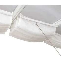 Palram Canopia Terassenüberdachung Jalousien 3x6,2 m weiß