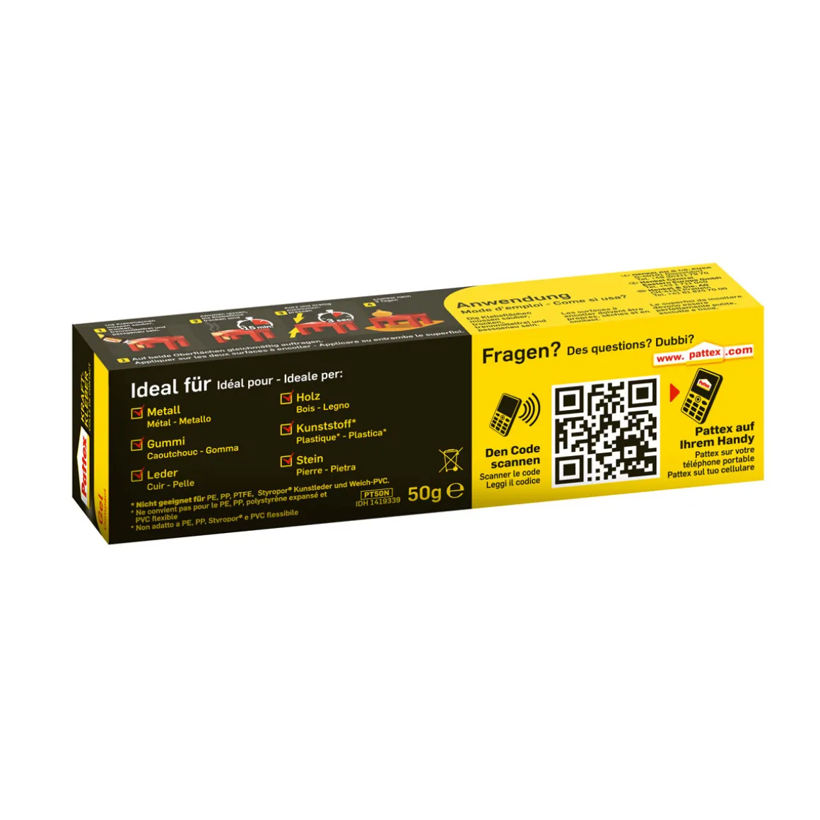 Pattex Kraftkleber Gel/Compact 50 g