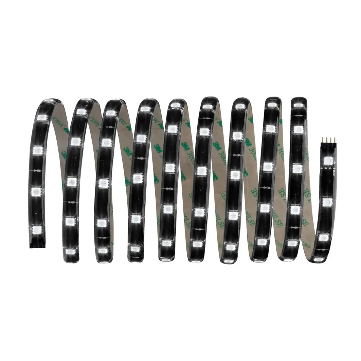 Paulmann YourLED Comfort Set Lights and Sound 3m RGB schwarz