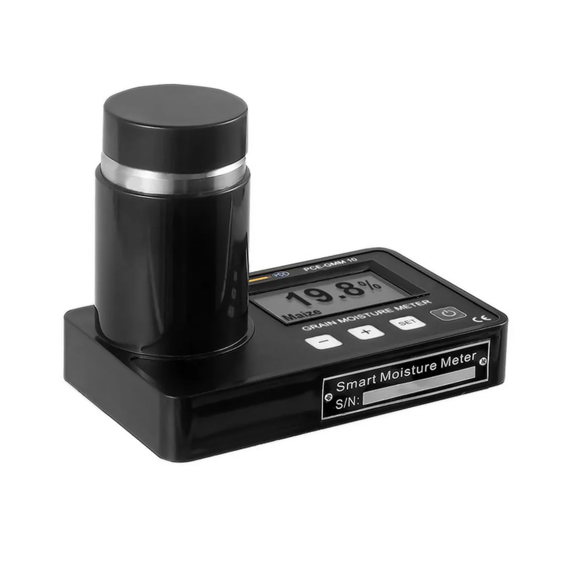 PCE Instruments Getreide-Feuchtikeitsmessgerät „PCE-GMM 10“, LC-Grafikdisplay