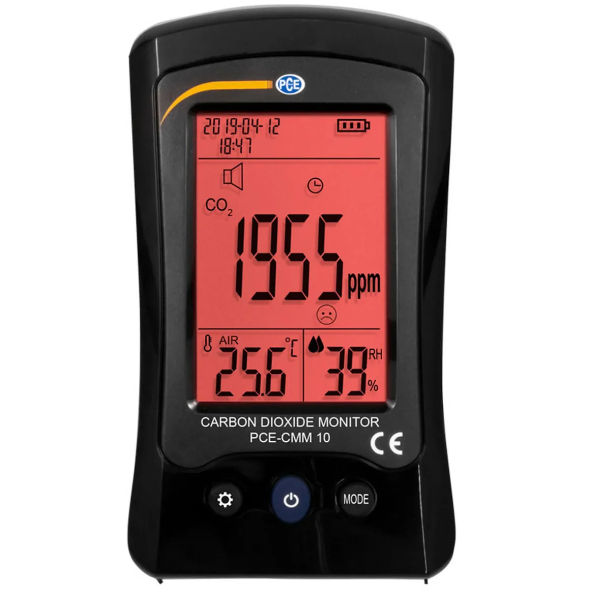 PCE Instruments Messgerät „PCE-CMM 10“, Luftqualität