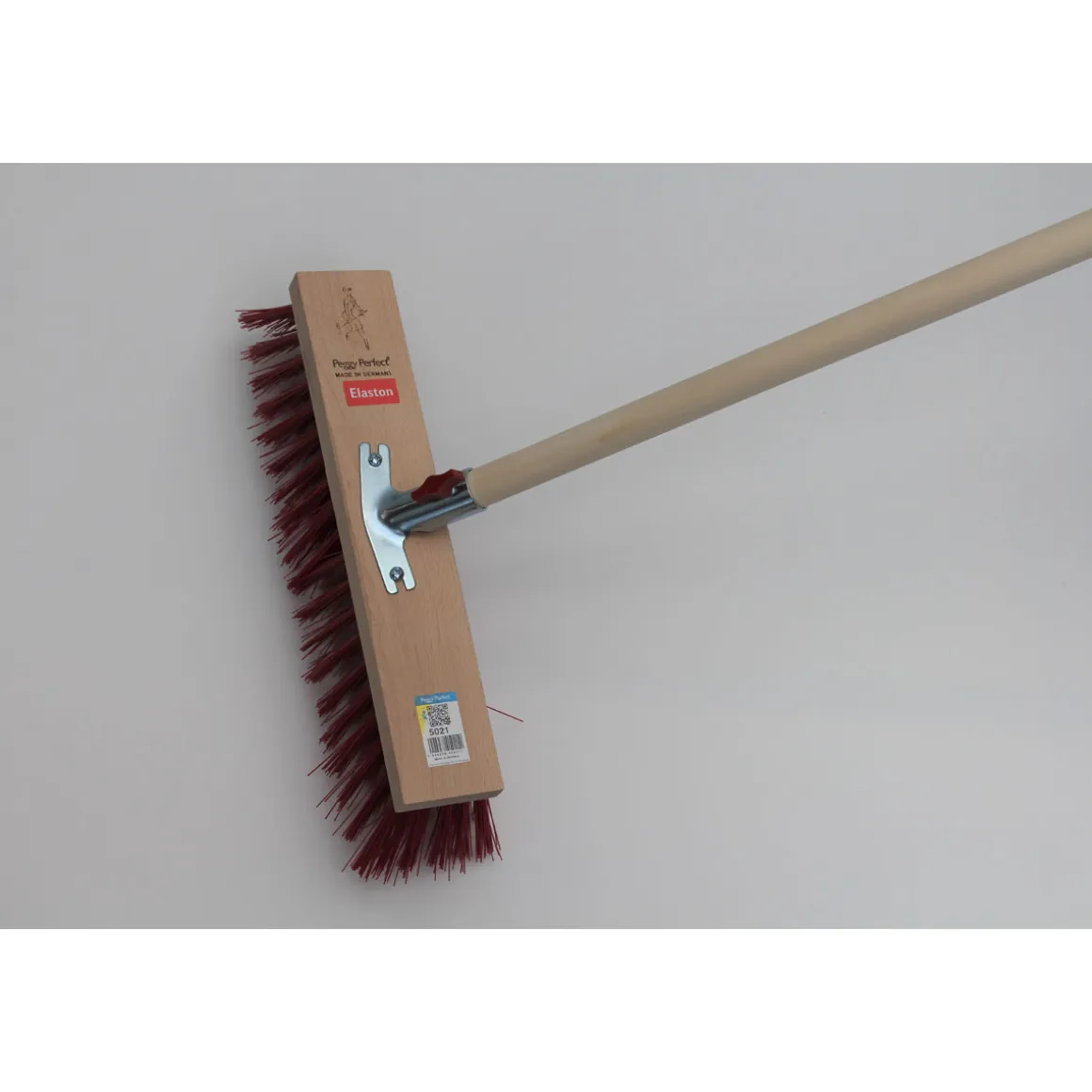 Peggy-Perfect Straßenbesen Extra 40 cm mit Holzstiel