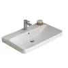 Pelipal Keramikwaschtisch Forli weiß Fokus 5005 80,5 x 7 x 48,5 cm