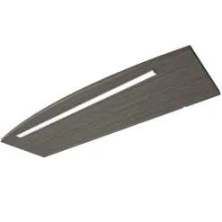 Pelipal Kranzbeleuchtung Asti grau 82 x 1,6 x 26,5 cm