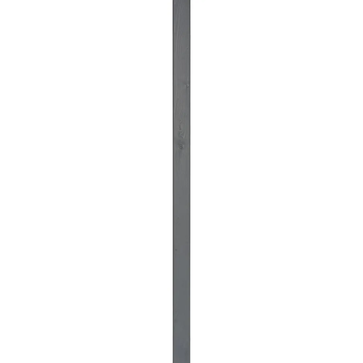 Pfosten Zaunserie Eindhoven Aalborg 9 x 9 x 190 cm Rundkopf Fichte anthrazit